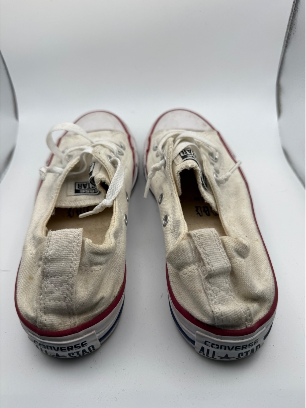 Converse All Star Low Top Canvas Sneakers Size 5 US - Picture 4 of 6